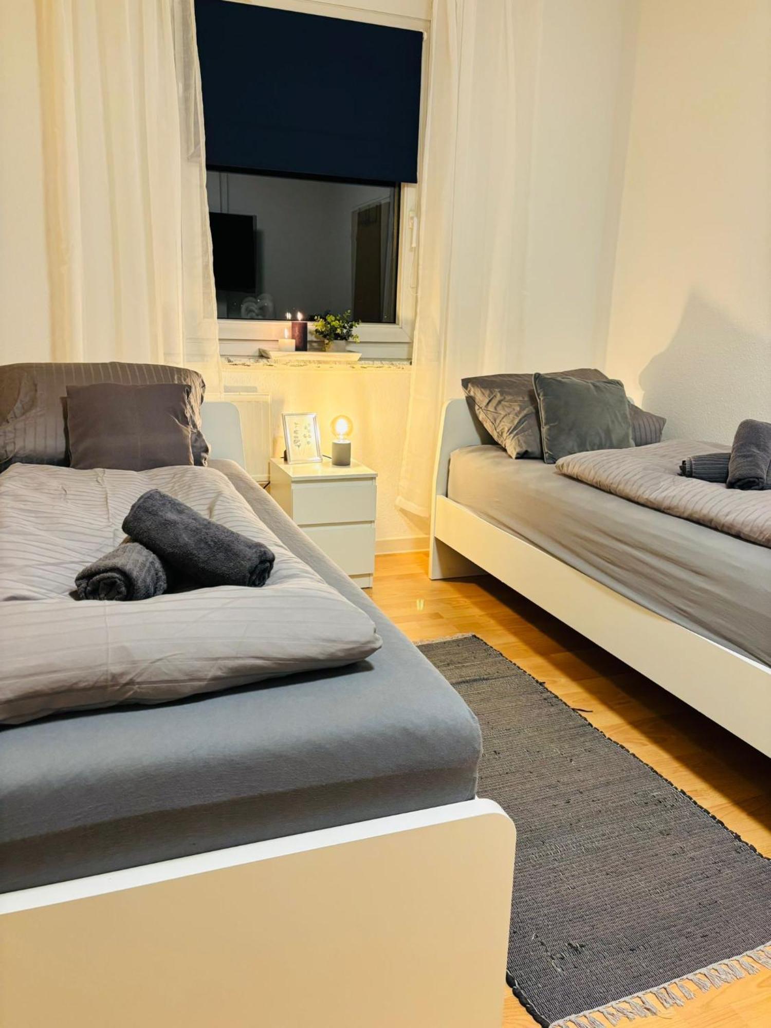 Schoene Ferienwohnung Ueber Den Daechern Von Plauen Buitenkant foto